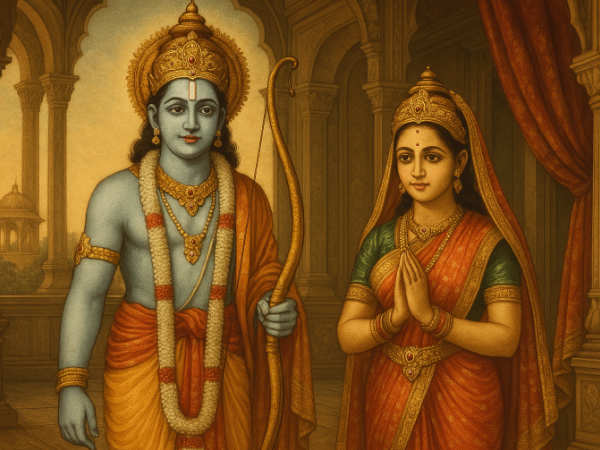 Sri Ramacandra und Sita Devi - Rama Navami 2025 - Govardhan Dresden