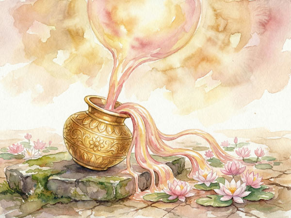 Govardhan Bhakti Blog - Madhurya Kadambini - Die Weitergabe der Barhmherzigkeit erfolgt durch Bhagavans Geweihte